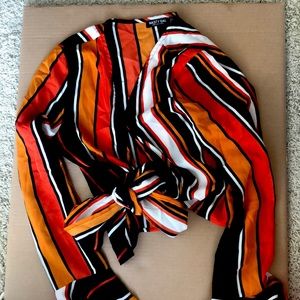 Nasty Gal Striped top